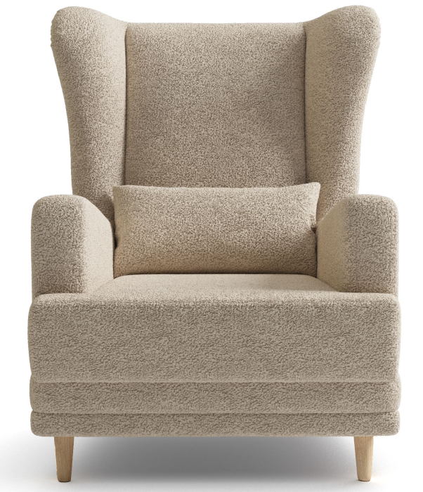 Кресло для отдыха, Кресло Барон для отдыха, Искусственный мех