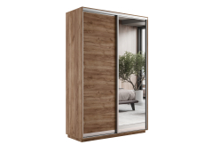 Шкафы-купе 2-х дверные, Шкаф-купе Экспресс Медиум дуо 2400 x 1400 x 450