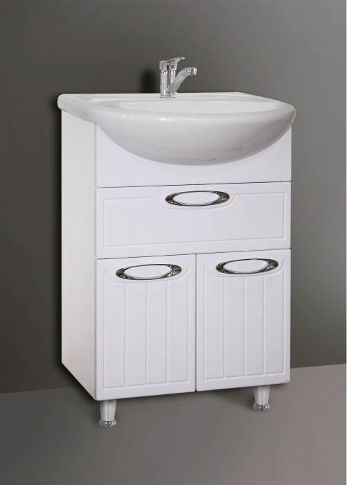 Тумбы без раковины, Тумба в ван.комн. Ленаро 55 (Уют 55) ПВХ