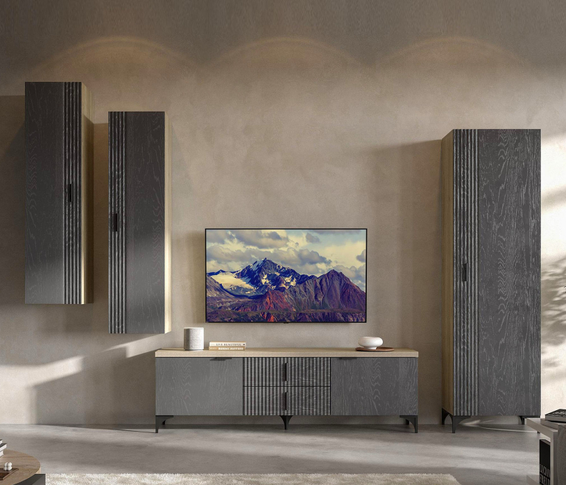 Шер, дуб серый, айронвуд серебро